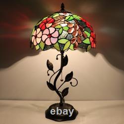 Tiffany Lamp Grape Style Stained Glass Table Lamp Desk Bedside Reading Light