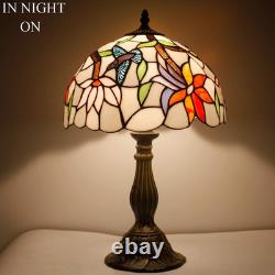 Tiffany Lamp Stained Glass Hummingbird Style Table Lamp Bedside Reading Desk Lig