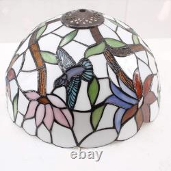 Tiffany Lamp Stained Glass Hummingbird Style Table Lamp Bedside Reading Desk Lig