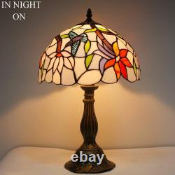 Tiffany Lamp Stained Glass Hummingbird Style Table Lamp Bedside Reading Desk Lig