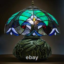 Tiffany Lamp Stained Glass Lamp, 12X14inch Tiffany Style Mushroom Lamp, Antique