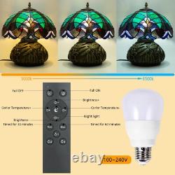 Tiffany Lamp Stained Glass Lamp, 12X14inch Tiffany Style Mushroom Lamp, Antique