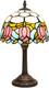 Tiffany Lamp Stained Glass Lamp 8x8x14 Inches Small Bedside Table Lamps For Livi