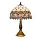 Tiffany Lamp Stained Glass Lamp Pink Tulip Bedroom Table Lamp Reading Desk Li