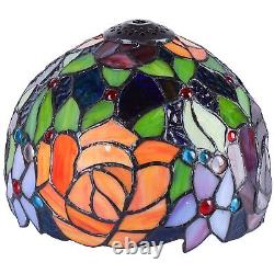 Tiffany Lamp Stained Glass Table Lamp 8X8X14 Inches Home Office Reading Desk