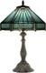 Tiffany Lamp Stained Glass Table Lamp Bedside Reading Light W12h19 Inches Missi