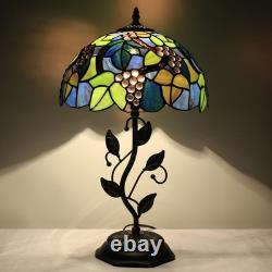 Tiffany Lamp Table Lamp Stained Glass Desk Light 12X12X19 Inches Reading Ligh