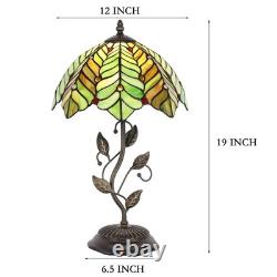 Tiffany Lamp Table Lamp Stained Glass Desk Light 12X12X19 Inches Reading Ligh