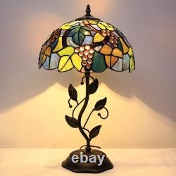 Tiffany Lamp Table Lamp Stained Glass Desk Light 12X12X19 Inches Reading Ligh
