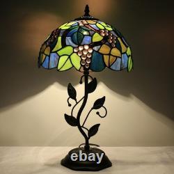 Tiffany Lamp Table Lamp Stained Glass Desk Light 12X12X19 Inches Reading Ligh