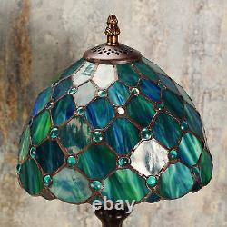 Tiffany Lamp Table Lamp Stained Glass Lamp Vintage Bedroom Desk Lamp Nightstand