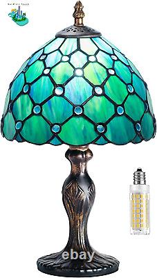 Tiffany Lamp Table Lamp Stained Glass Lamp Vintage Bedroom Desk Lamp Nightstand