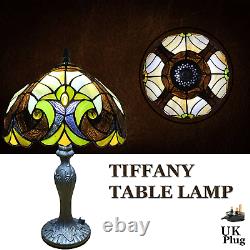 Tiffany New Style Table Lamp Handcrafted Bedside Desk Table Lamps Glass Stained