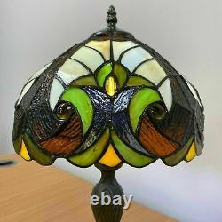 Tiffany New Style Table Lamp Handcrafted Bedside Desk Table Lamps Glass Stained