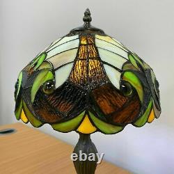 Tiffany New Style Table Lamp Handcrafted Bedside Desk Table Lamps Glass Stained