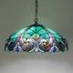 Tiffany Pendant Light Fixture Hanging Lamp Stained Glass Chandelier Ceiling Lamp