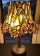 Tiffany Sale Stain-glass Style 2bulb 2chain Table Lamp U/labs 18w X 29t Lovely