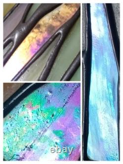 Tiffany Studio Stained Glass Lamp Reproduction By Dale Tiffany