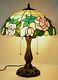 Tiffany Style 16 Rose Stained Glass Shade Table Lamp Bedroom, Living Room