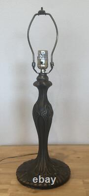 Tiffany Style 21.5 Table Lamp With Hummingbird Stained Glass 16 Shade Read