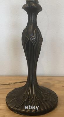 Tiffany Style 21.5 Table Lamp With Hummingbird Stained Glass 16 Shade Read