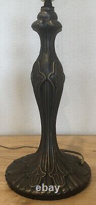 Tiffany Style 21.5 Table Lamp With Hummingbird Stained Glass 16 Shade Read