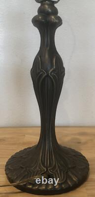 Tiffany Style 21.5 Table Lamp With Hummingbird Stained Glass 16 Shade Read