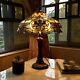 Tiffany Style 23 Art Nouveau Stained Glass 2 Bulb Dragonfly Table Desk Lamp