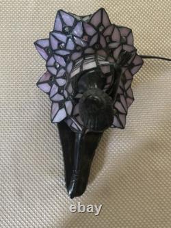 Tiffany-Style Ballerina Mosaic Stained Glass Accent Lamp Rare Design By UL'08