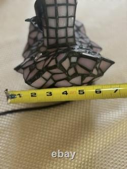 Tiffany-Style Ballerina Mosaic Stained Glass Accent Lamp Rare Design By UL'08