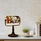 Tiffany Style Bankers Lamp-stained Glass Butterfly Design Table Or Desk Light Le