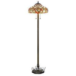 Tiffany Style Baroque Style Floor Lamp 16 Shade