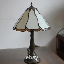 Tiffany Style Bedside Lamp Reading Standing Desk Light Table Stained Glass Light