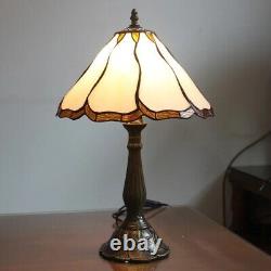 Tiffany Style Bedside Lamp Reading Standing Desk Light Table Stained Glass Light