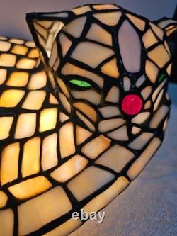 Tiffany Style Cat Lamp Home Lighting Decorate Night Light