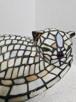 Tiffany Style Cat Lamp Home Lighting Decorate Night Light