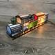 Tiffany Style Christmas Train Stained Glass Accent Table Lamp Night Light 14