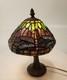 Tiffany Style Dragonfly Stained Glass Table Lamp