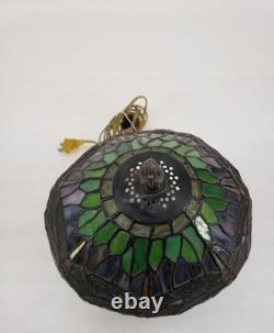 Tiffany Style Dragonfly STAINED GLASS Table Lamp