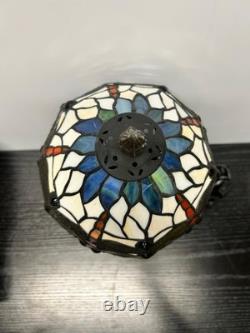 Tiffany Style Dragonfly Stained Glass Table Lamp
