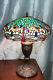 Tiffany Style Dragonfly Stained Glass Table Lamps Accent Nightstand End Table