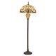 Tiffany Style Floor Lamp Double Lit Lamp Home Decor Stained Glass Light