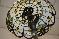 Tiffany Style Floor Lamp Handcrafted Bedroom Living room Stained Glass Art Lamps