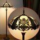 Tiffany Style Floor Lamp Handcrafted Light Vintage 18inch Stained Glass Lamps