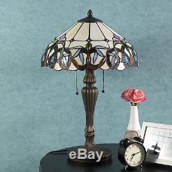 Tiffany Style Lamp Baroque Stained Glass Desk Lamp Home Decor Lighting