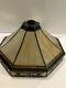 Tiffany Style Lamp Shade 16 Diameter Iridescent Stained Glass Mission Style