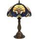 Tiffany Style Lamp Stained Glass Bedside Table Lamp Blue Yellow Liaison Readi