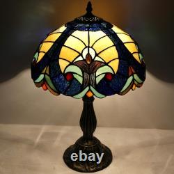 Tiffany Style Lamp Stained Glass Bedside Table Lamp Blue Yellow Liaison Readi Tiffany Style Lamp Stained Glass Bedside Table Lamp Blue Yellow Liaison Readi