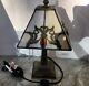 Tiffany Style Mini Accent Lamp Stained Glass Decor Nightstand