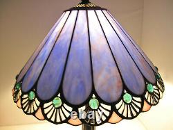 Tiffany Style Mission Arts & Crafts Stained Glass 23 Table Desk Lamp 16 Shade